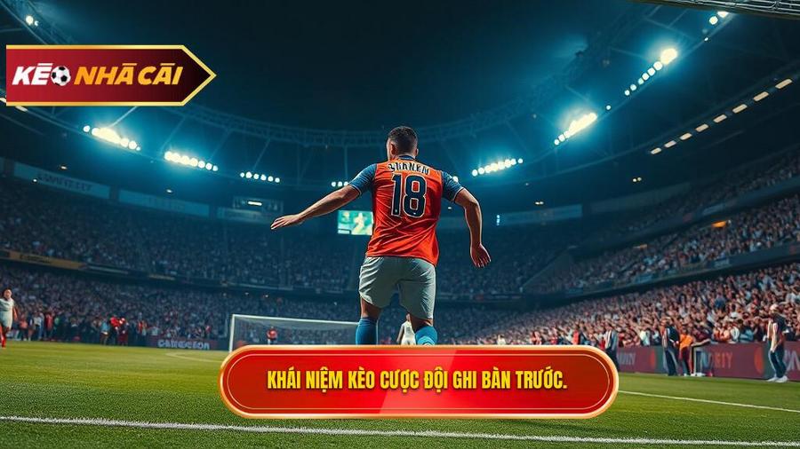 Khái niệm kèo cược đội ghi bàn trước.