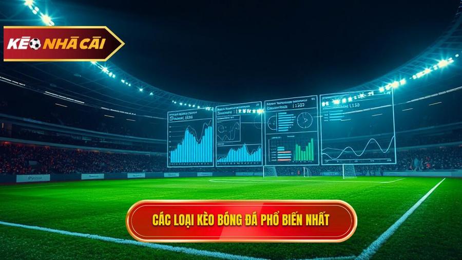 Các loại kèo bóng đá phổ biến giúp bạn dễ dàng thắng lớn