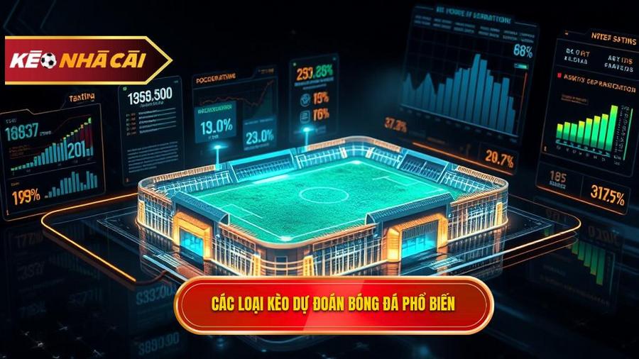 Phân tích các loại kèo phổ biến trong dự đoán bóng đá